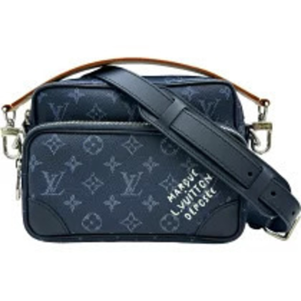 Louis Vuitton Nile NM Ocean Blue Monogram Heritage Shoulder Bag